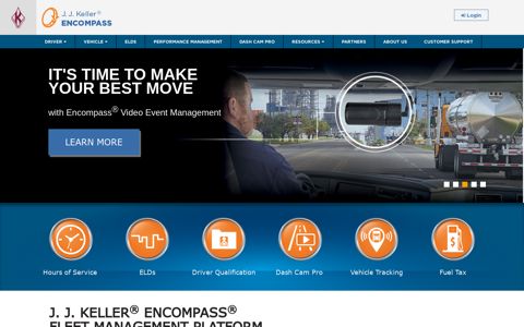 JJ Keller Encompass: Encompass Fleet Management Platform