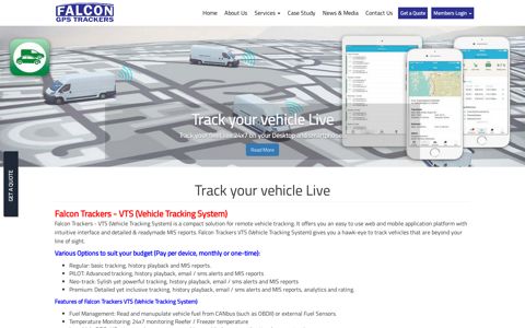 Vehicle Tracking - Falcon Trackers