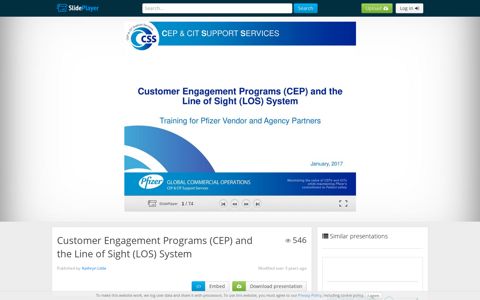 Customer Engagement Programs (CEP) and the Line of Sight ...