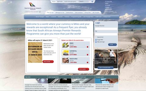 Voyager - South African Airways