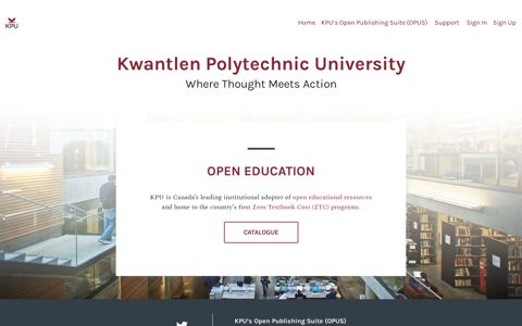 Kwantlen Polytechnic University – Where Thought Meets Action