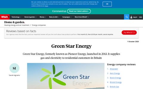 Green Star Energy Review - Which?