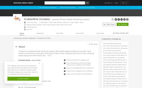 iCubesWire Reviews, Pricing, Traffic, Rate Card Cost, eCPM ...
