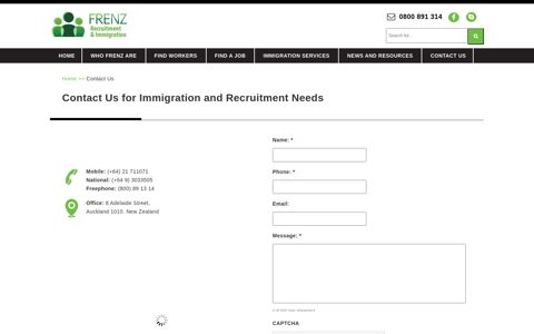 Contact FRENZ to find NZ jobs, workers or for immigration ...