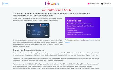 Prepaid Card - Ebixcash - Travel, Money Transfer, Utility ...