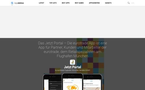 Jetzt Portal by eurotrade Flughafen München Handels-GmbH