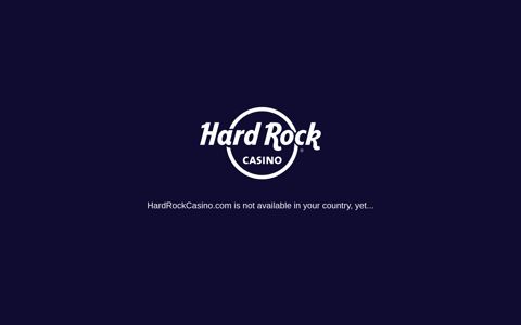Sign up - Hard Rock Online Casino - Sign up for 50 Free Spins!