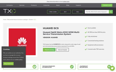 HUAWEI - SCS - TXO Systems