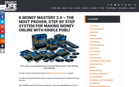 K Money Mastery 2.0 - The Most Proven, Step By Step System ...