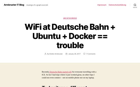 WiFi at Deutsche Bahn + Ubuntu + Docker == trouble ...