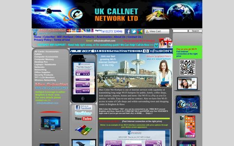 CyberNet | WiFi HotSpot - UK Callnet Network Ltd