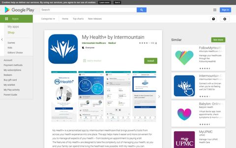 My Health+ by Intermountain - Apps on Google Play