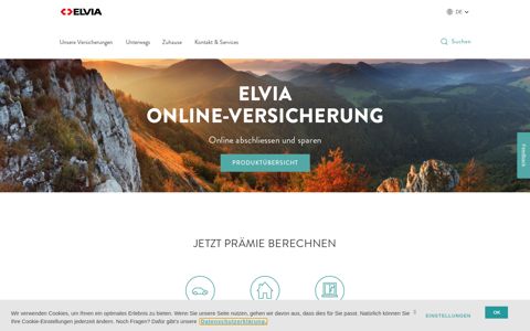 ELVIA: Die günstige Online-Versicherung der Schweiz