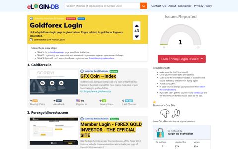 Goldforex Login - A database full of login pages from all over ...
