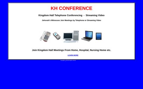 KH CONFERENCE SERVICE by JW Phone Link