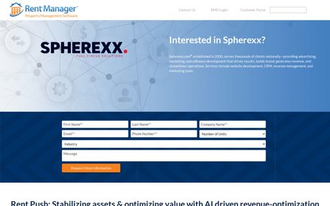 Request Information from Spherexx - Rent Manager