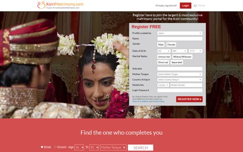 Koiri Shaadi, Koiri Matrimony, Marriage – KoiriShaadi.com