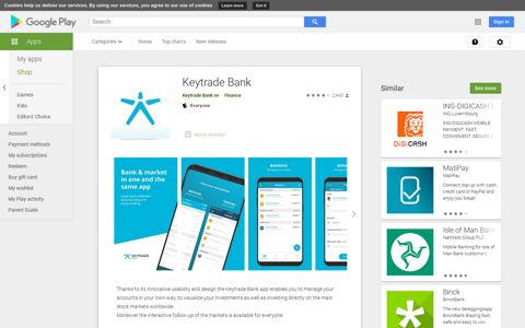Keytrade Bank - Apps on Google Play