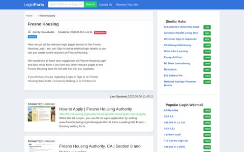 Login Fresno Housing or Register New Account - LoginPorts