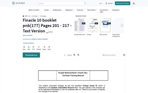 Finacle 10 booklet pnb[177] Pages 201 - 217 - Text Version _ ...