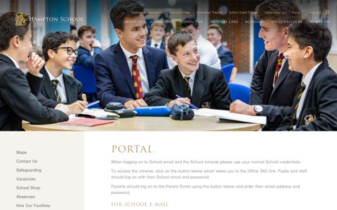 Portal - Hampton School