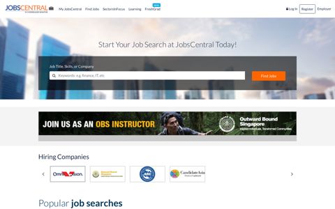JobsCentral | Singapore No.1 Jobs Vacancies Recruitment ...