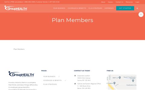 Plan Members | GroupHEALTH