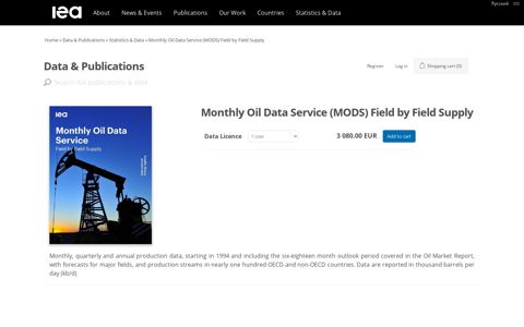 IEA webstore. Monthly Oil Data Service (MODS) Field by Field ...