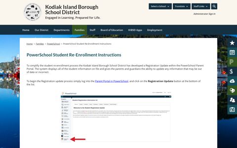 PowerSchool / PowerSchool Student Re-Enrollment Instructions