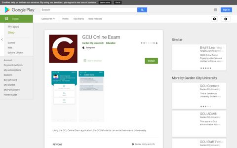 GCU Online Exam - Apps on Google Play