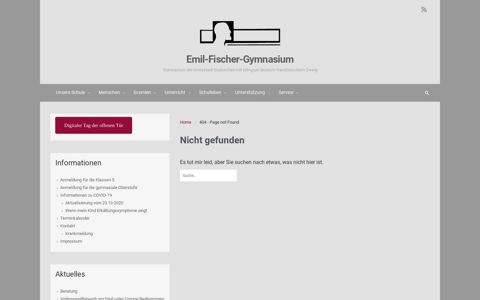 Einwilligung Eltern Lo-net Fotos - Emil-Fischer-Gymnasium
