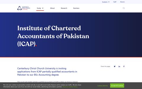 Institute of Chartered Accountants of Pakistan (ICAP ...