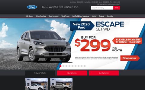 Cars for Sale | Hardeeville, SC | OC Welch Ford Lincoln