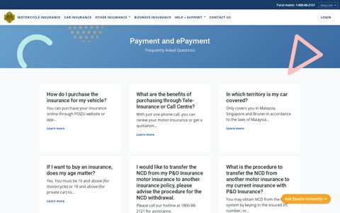 Payment and Epayment | Pacific & Orient Insurance - POI2U