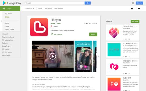 Ilikeyou – Apps on Google Play