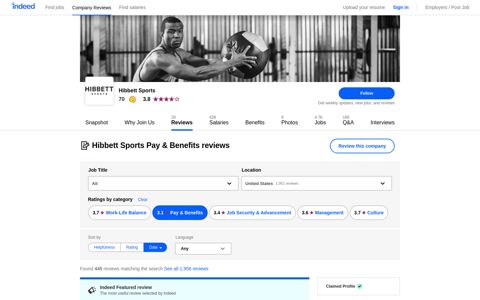 Working at Hibbett Sports: 445 Reviews about Pay & Benefits ...