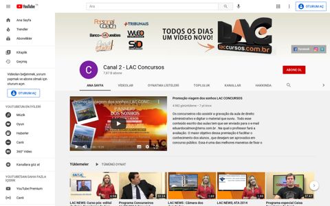 Canal 2 - LAC Concursos - YouTube