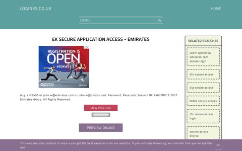 EK Secure Application Access - Emirates - General ...