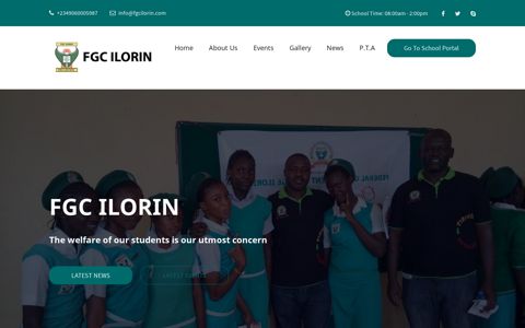 Federal Government College Ilorin | School Website
