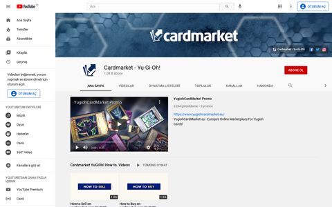 Cardmarket - Yu-Gi-Oh! - YouTube