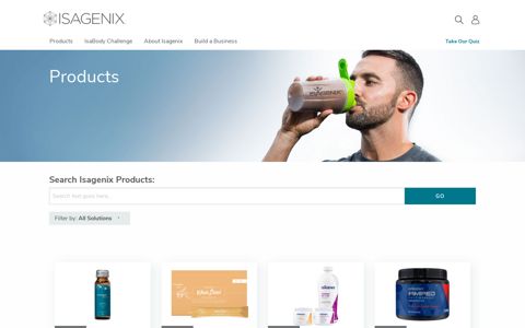 Products Overview - NZ - Isagenix