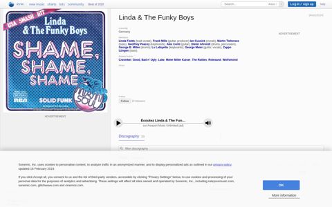 Linda & The Funky Boys Albums: songs, discography ...