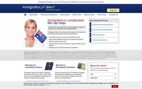 Immigration Direct: Prepare your Australian Citizenship
