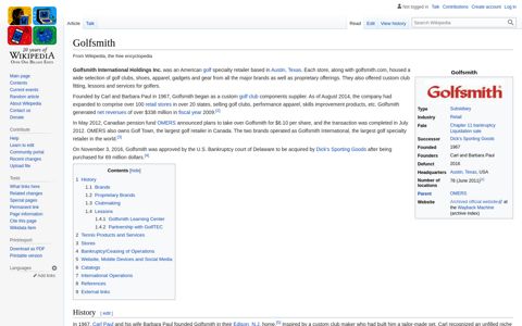 Golfsmith - Wikipedia