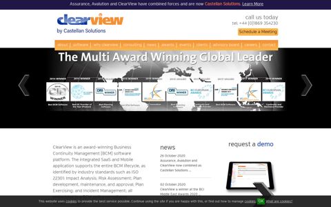 Business Continuity Management Software - ClearView