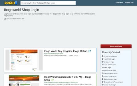 Ibogaworld Shop Login | Accedi Ibogaworld Shop - Loginii.com