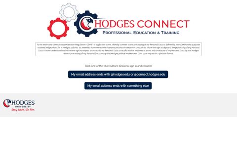 Hodges Connect Login