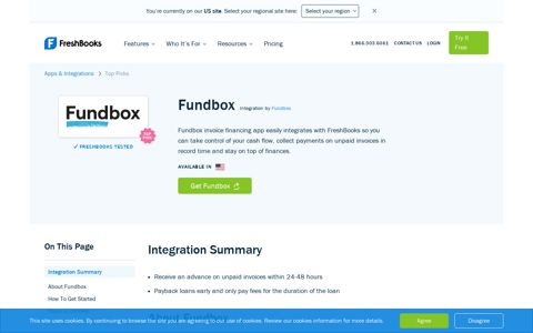 Fundbox Integrations | FreshBooks