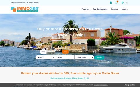 REAL ESTATE COSTA BRAVA | The One That All English ...