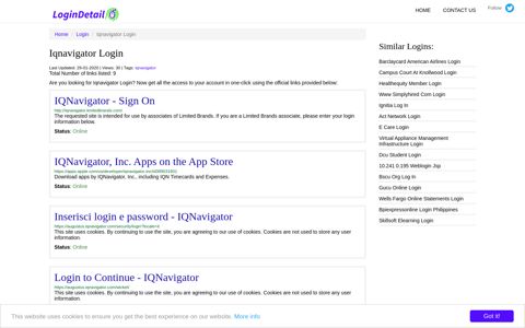 Iqnavigator Login IQNavigator - Sign On - http://iqnavigator ...